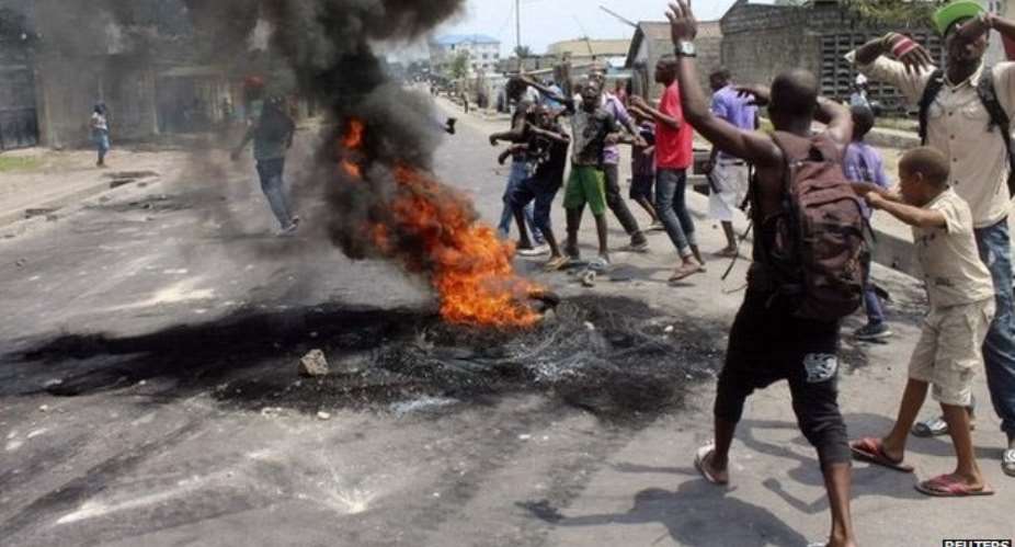Another Suspected Robber Burnt To Death At Kasoa