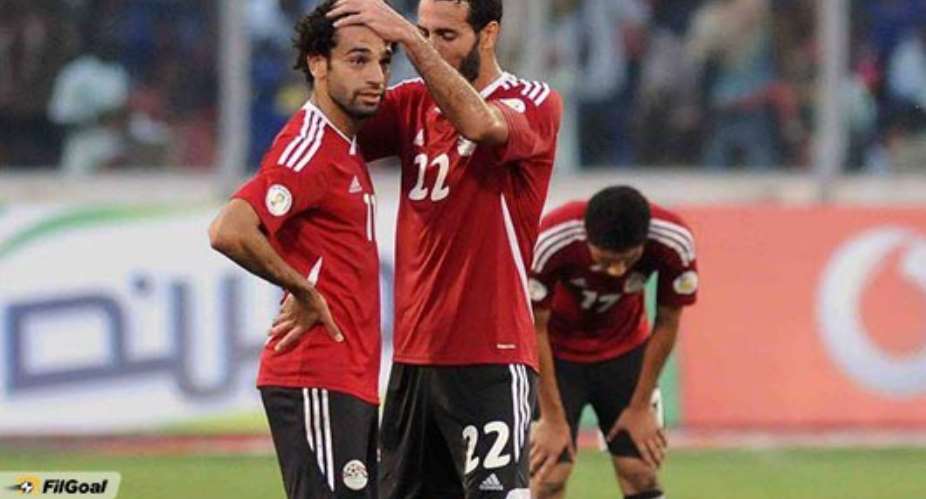 Egypt players left ashen faced after 6-1 defeat to Ghana in Kumasi.