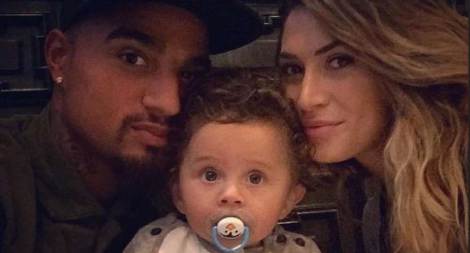 Kevin Prince Boateng shares family photo to wish fans Merry Christmas