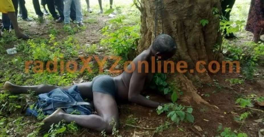 Man hangs at Achimota Golf Course