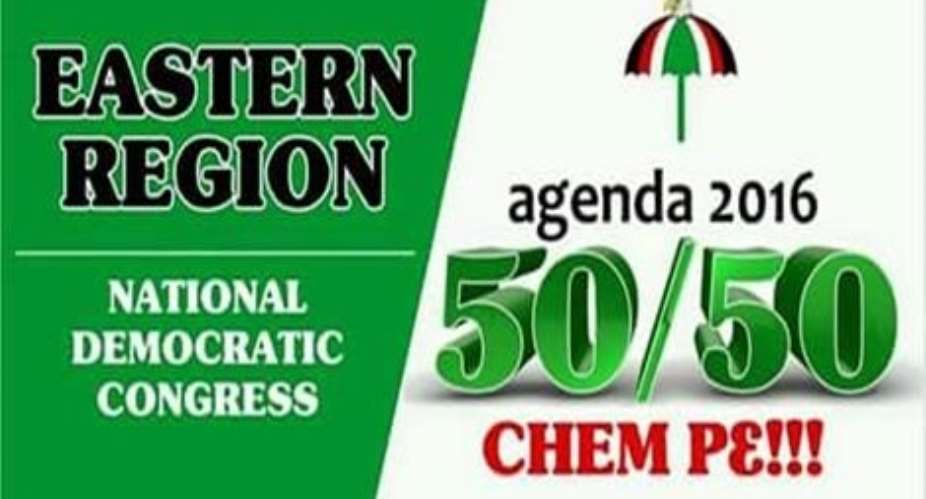 NDC wants 8 NPP seats in Eastern region,launches Agenda 5050
