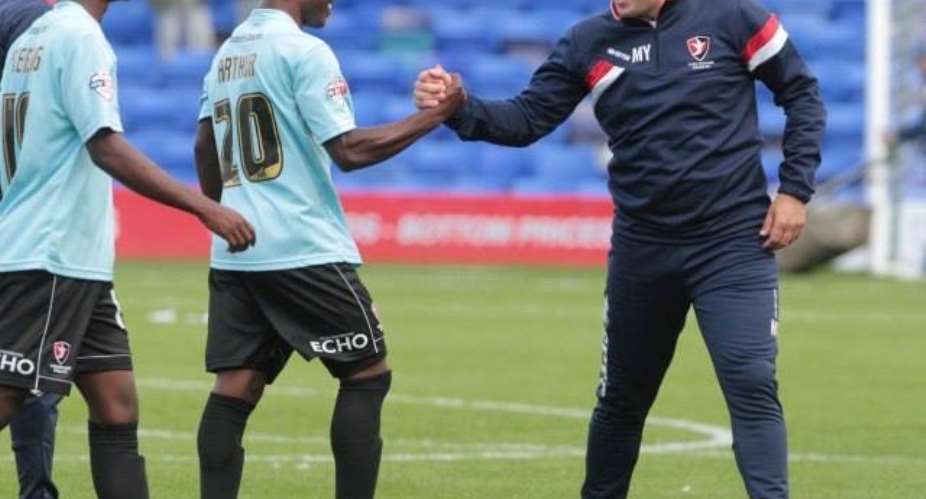 Birmingham City's recall of Ghanaian youth star Koby Arthur leaves Cheltenham Town reeling