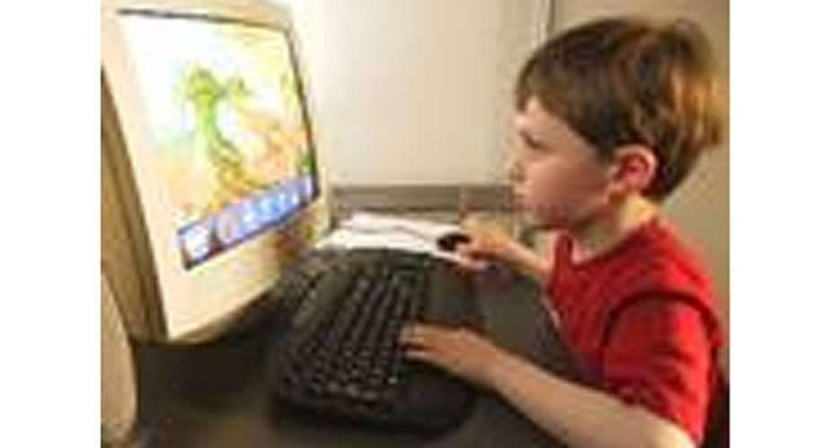 children with computer