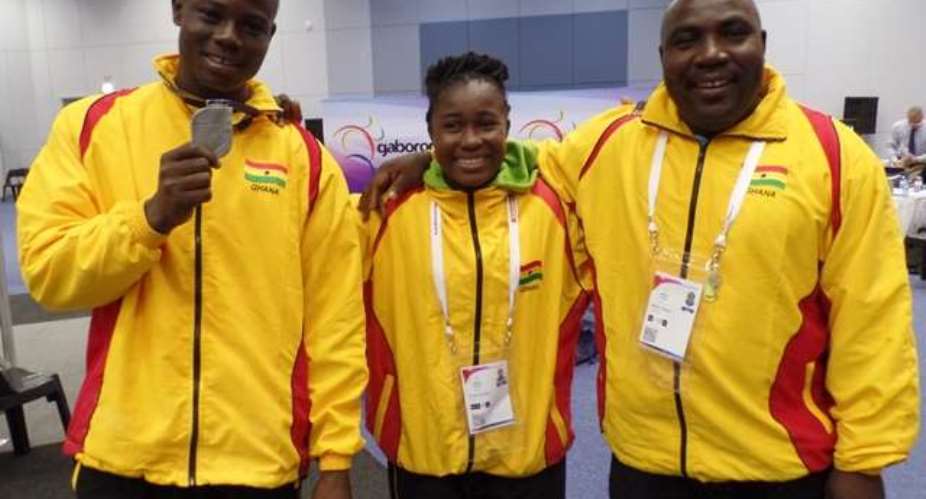Weightlifting heroics again: Christian Amoah wins Ghana’s second medal to qualify for Youth Olympics