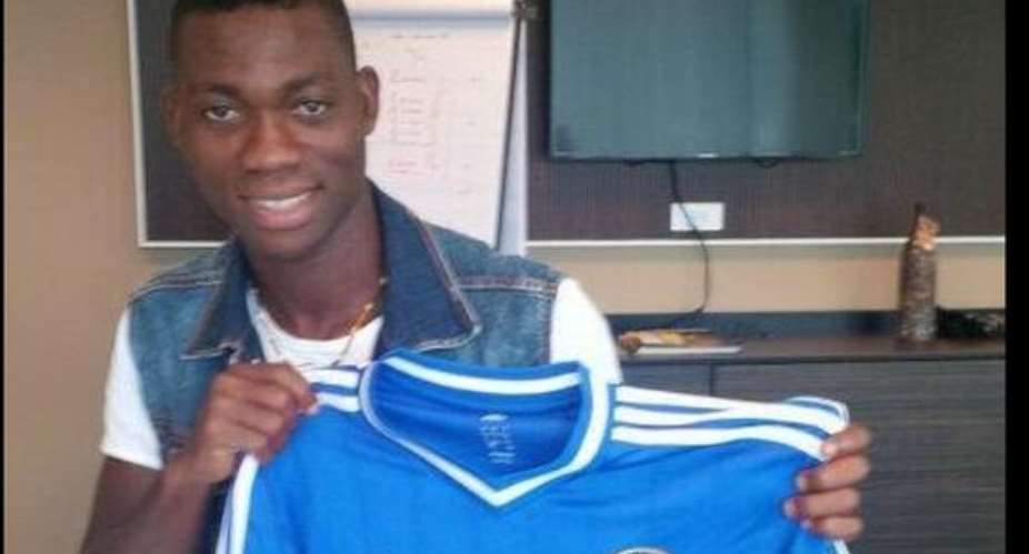 Christian Atsu joined Chelsea in 2013