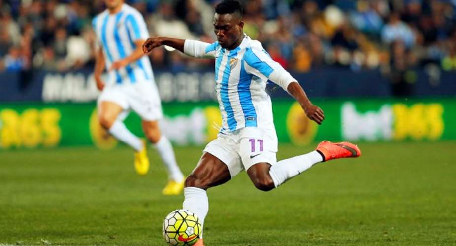 Christian Atsu says Malaga have not made an offer to sign him