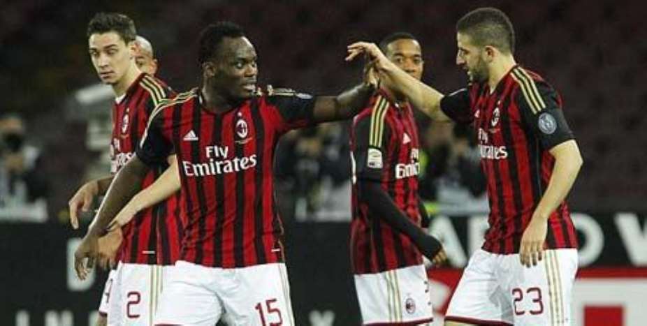 AC Milan midfielder Michael Essien wants racism to end in European football