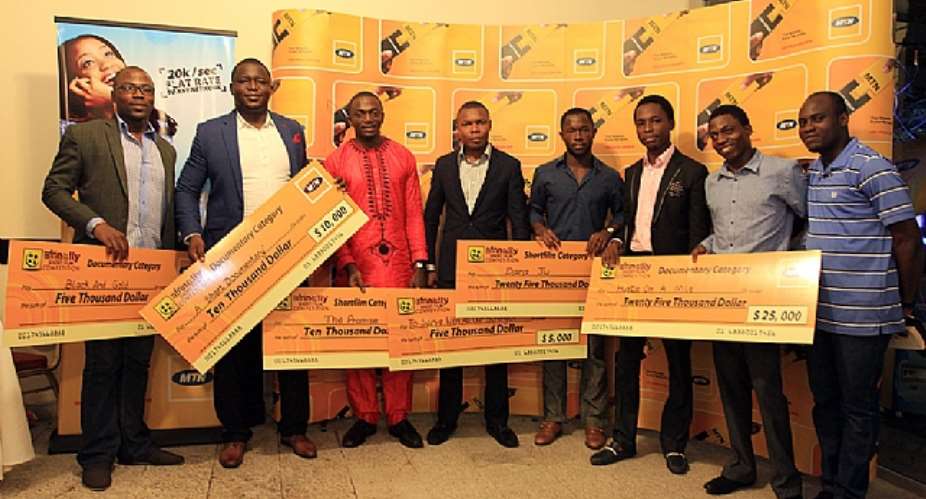 MTN Afrinolly Short Film Competition Winners Awarded In Lagos