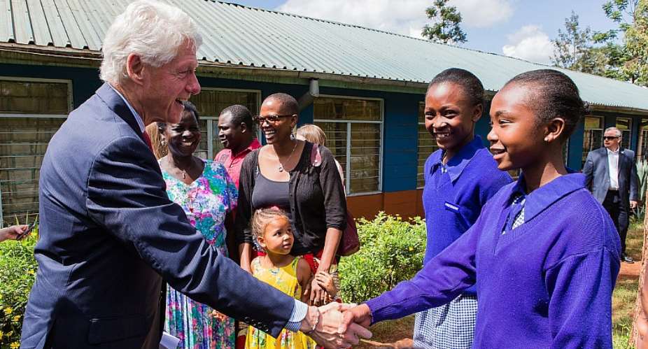 President Clinton and Chelsea Clinton in Nairobi, Kenya – Saturday, May 2, 2015