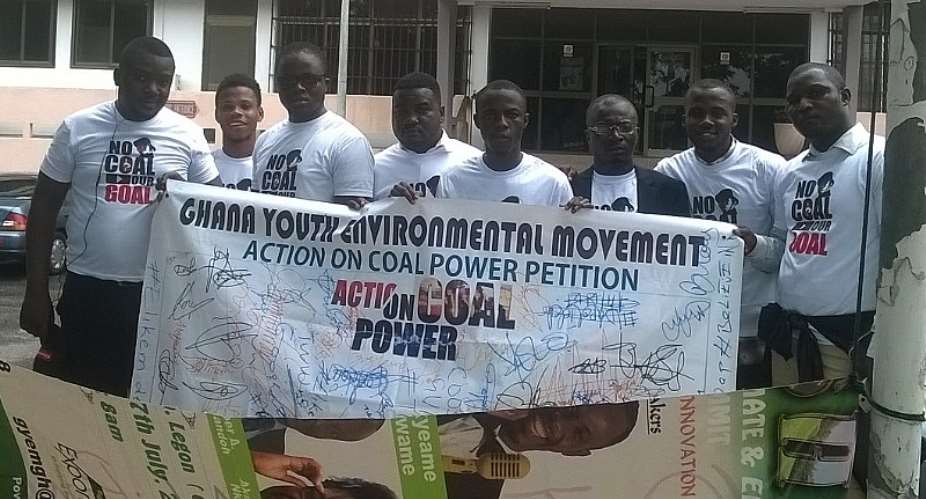 Ghanaian youth for environment reject clean coal myth