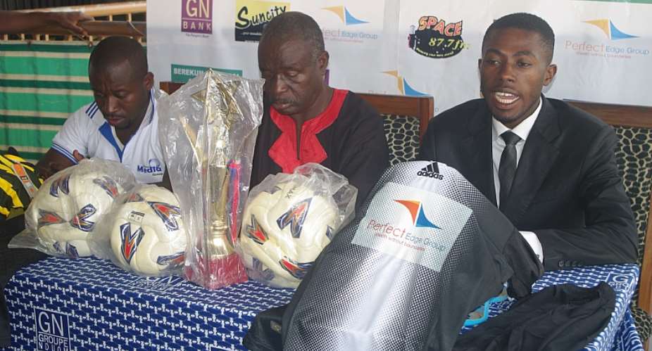 Vibrant Yamoah Kwaku Leads Launch of Natural Marketing Maiden Berekum Colts Football Event
