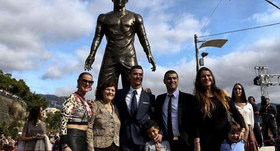 Erected! Cristiano Ronaldo has statue erected in his birthplace