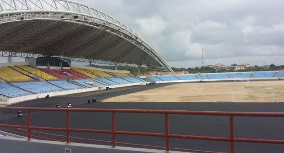 Photos: New Cape Coast stadium nears completion