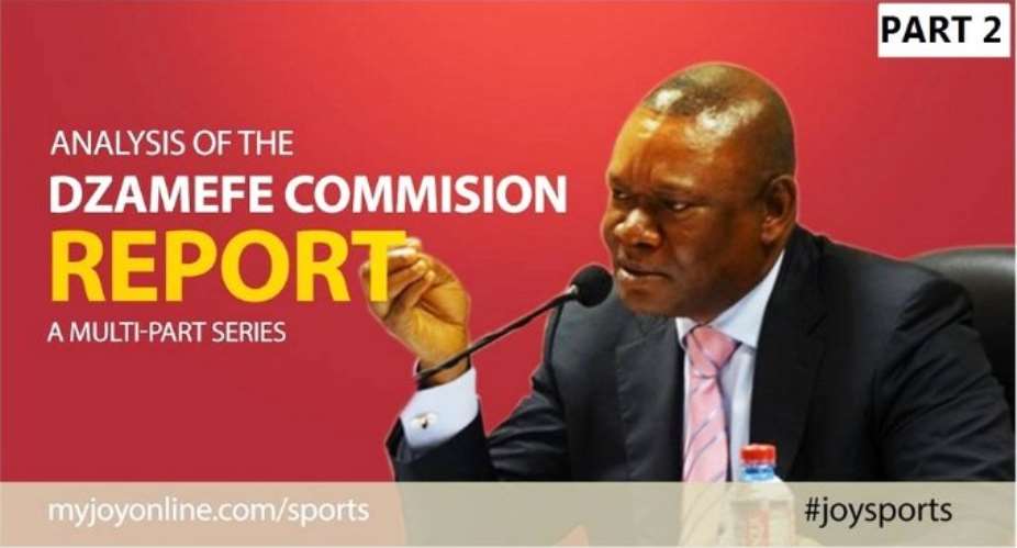 Dzamefe Report Analysis: Why the commission and GFA 'hated' each other