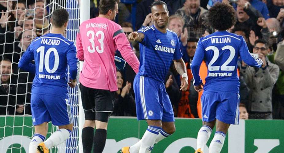 Video: Chelsea 6- NK Maribor 0: Drogba back as Chelsea secures biggest CL win