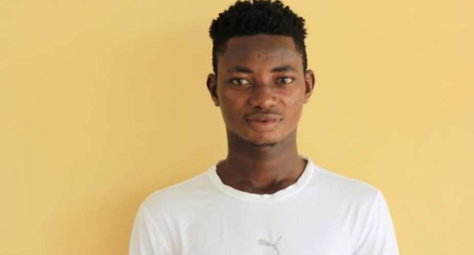 WAFA midfielder Gideon Waja