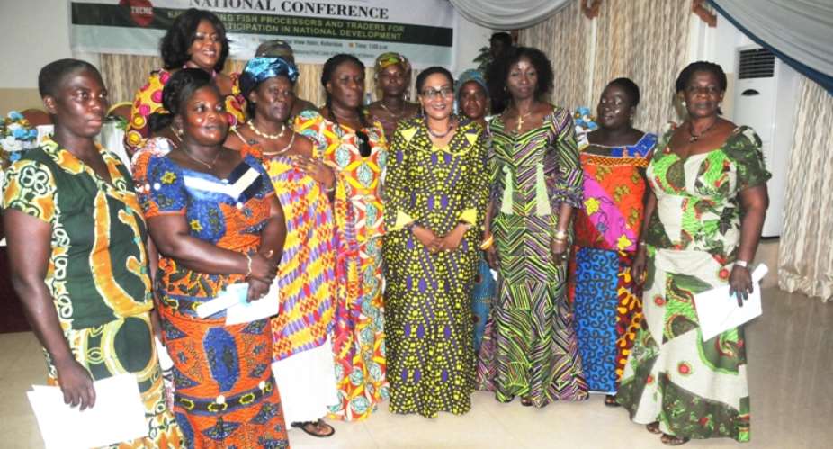 First Lady Lauds Women’s Role In Fisheries Sector