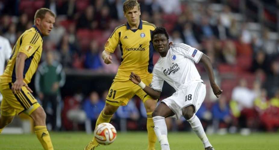 Ghanaian players enjoy mixed results in Uefa Europa League; Amartey steals a point for Copenhagen, Manu suffers defeat with Feyenoord