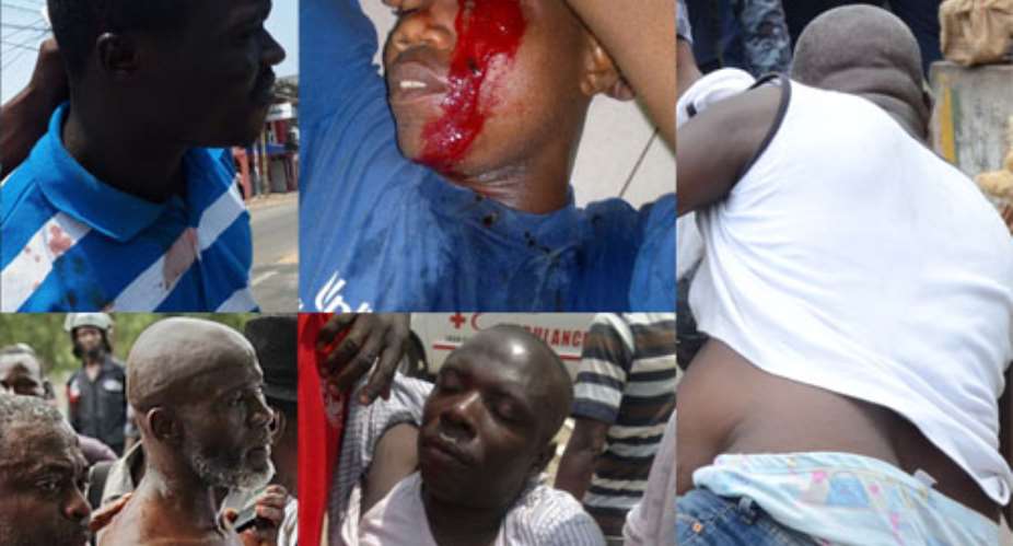 Bloody Demo; Police Fires Bullets, Tear Gas
