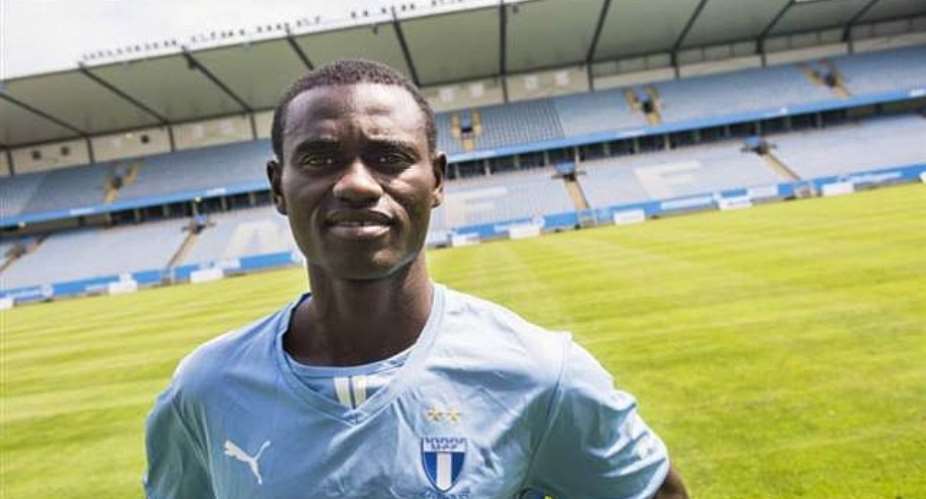 Norwegian side Stabaek insist Enoch Kofi Adu must complete loan deal before joining Malmo