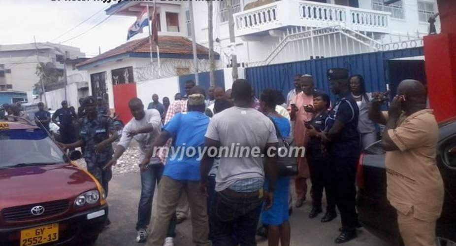Supporters besiege NPP HQ as leaders sweat over controversial policies