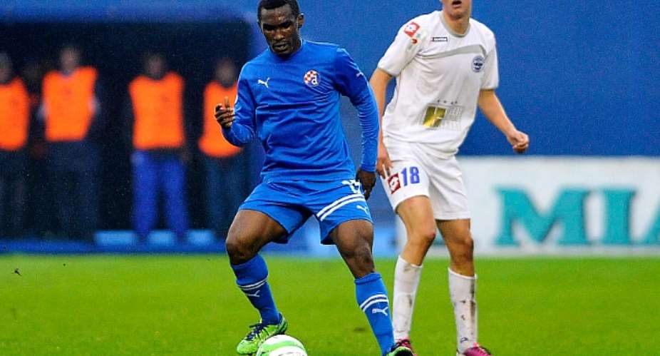 Lee Addy in action for Dinamo Zagreb.