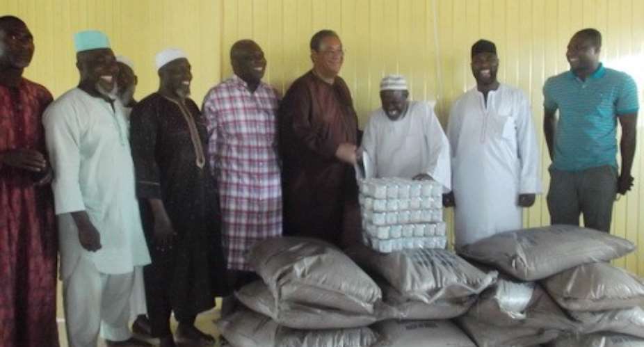 NPP donates food items to Muslims