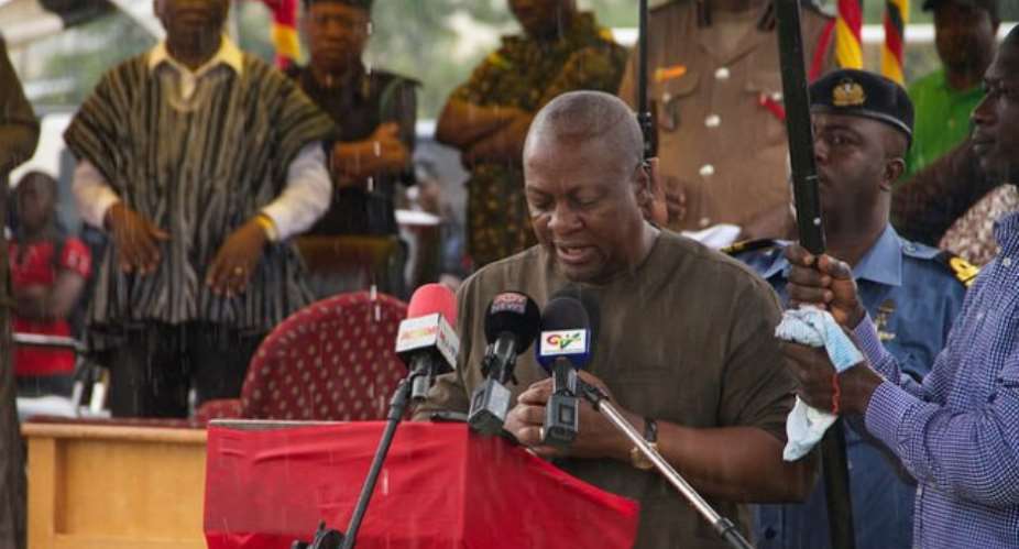 Brong-Ahafo has witnessed substantial development under my administration - Mahama