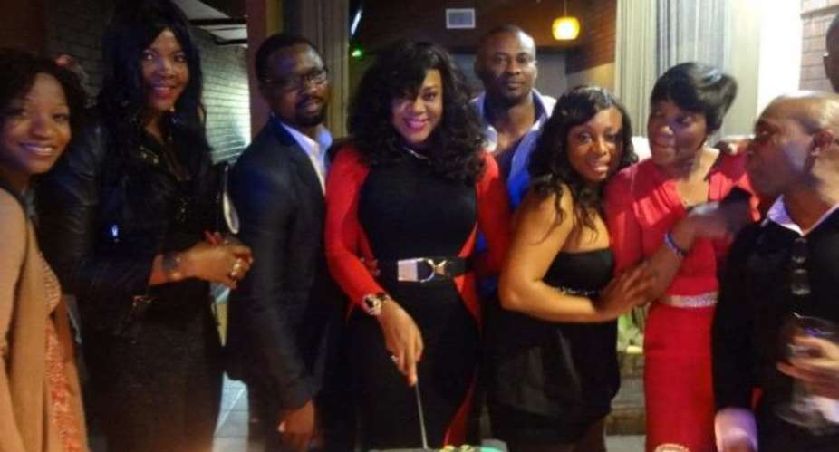 STELLA DAMASUS 35TH BIRTHDAYs PICTURES