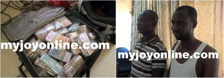 Two suspected fraudsters arrested in Kumasi with fake GH800, 000 notes