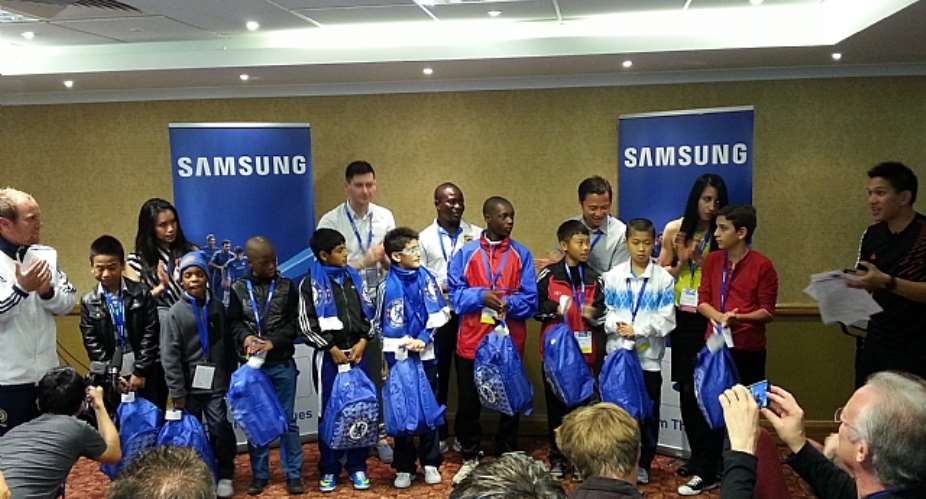 Samsung Dream The Blues Camp Kicks Off At Stamford Bridge - London