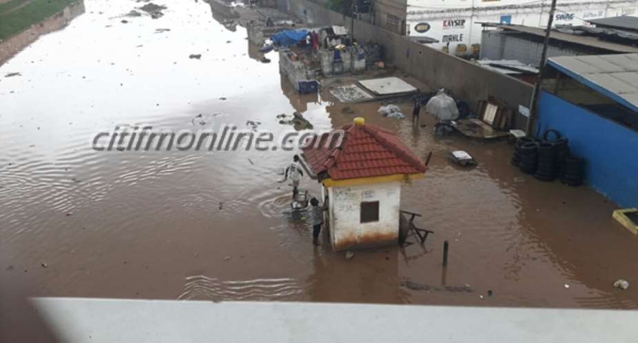 Accra floods in pictures