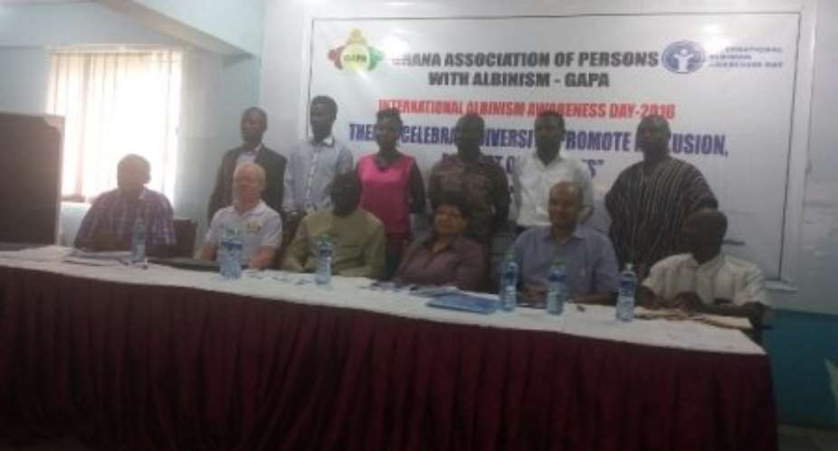 Ambassadors inaugurated to advocate for persons with albinism