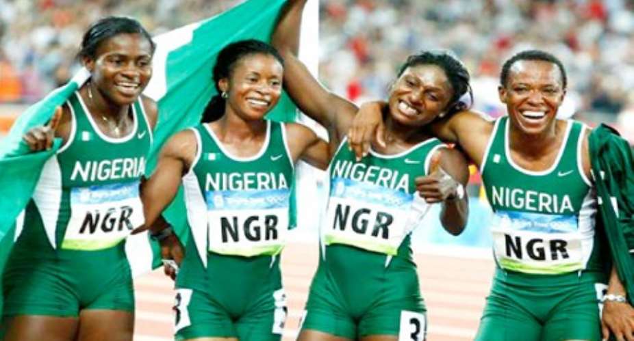 The female quartet team for London 2012