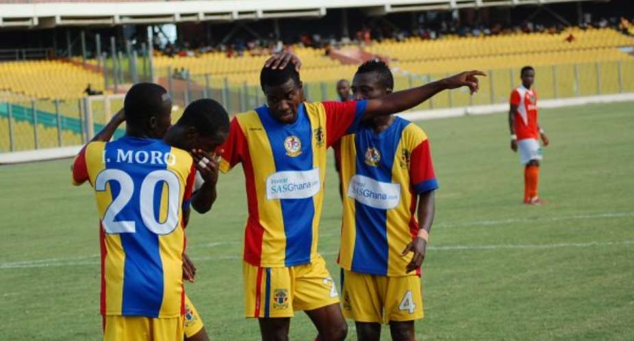 Hearts beat Glow Lamps Academy in friendly to prepare for Top 4 final