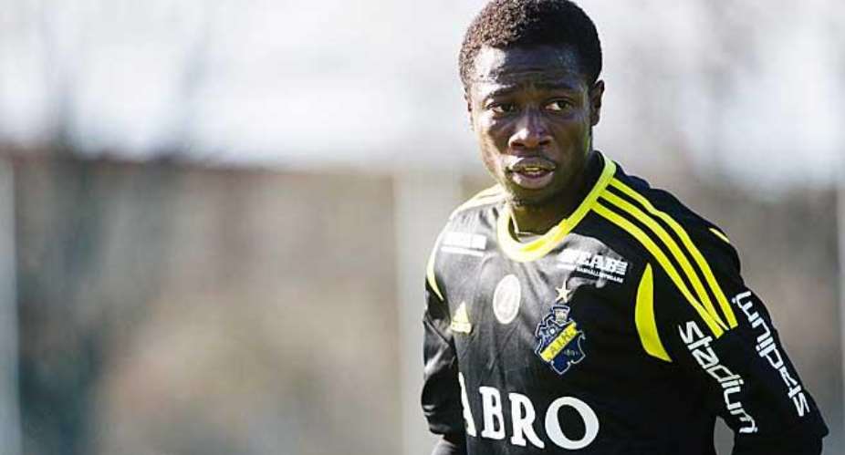 Ebenezer Ofori: Ghanaian youth defender thrilled with his for AIK Solna in Sweden