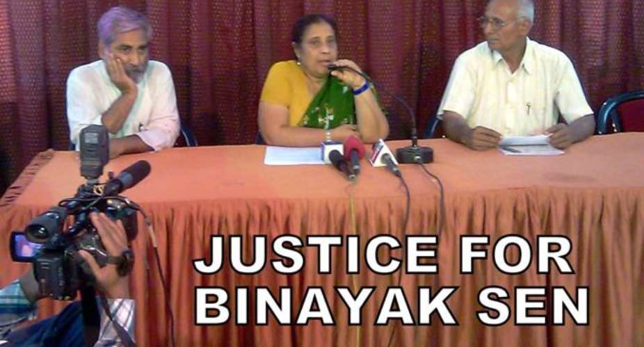 Justice for 'Prisoner of Conscience' Dr Binayak Sen