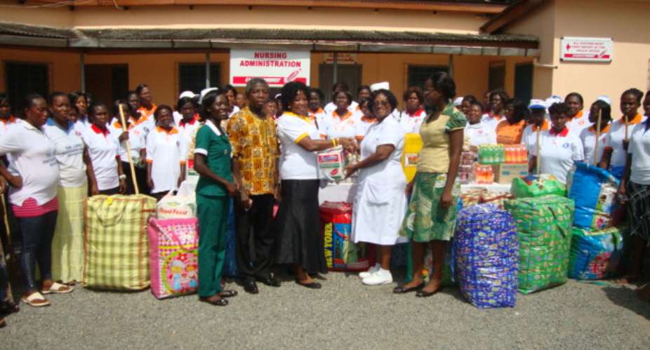 The Lords Pentecostal Donates to Accra Psychiatric hospital