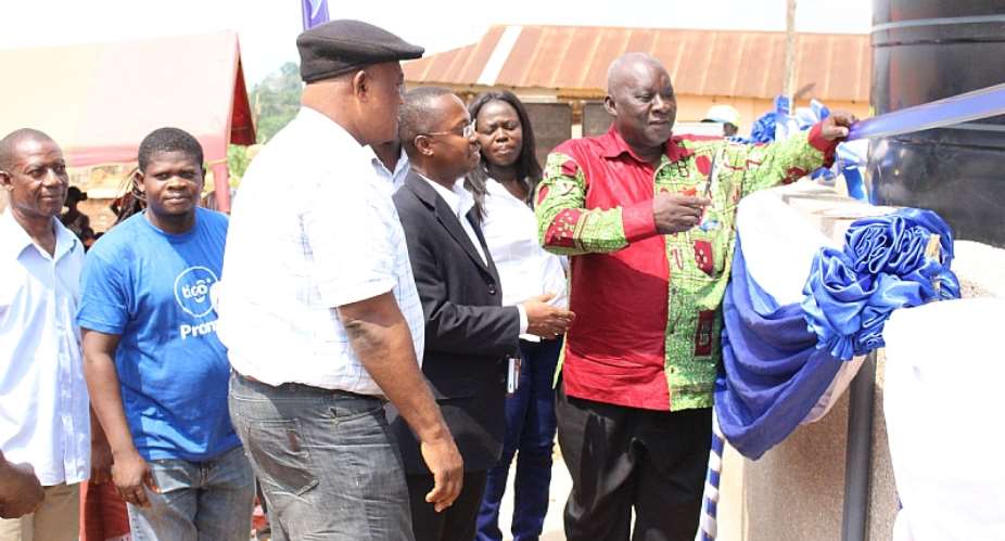 Tigo Commissions Clean, Safe Water Project For Dawurampong Community