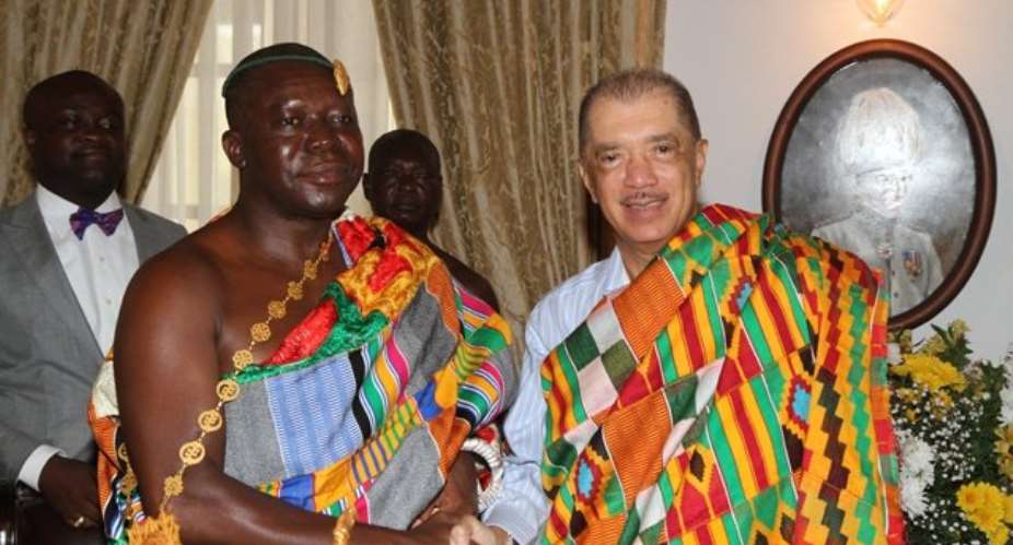 Photos Asantehene arrives in Seychelles for historic visit