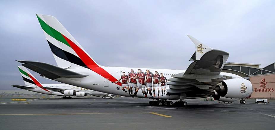 Emirates Showcases Its Sponsorship Of AC Milan At 30,000ft And Across The Globe