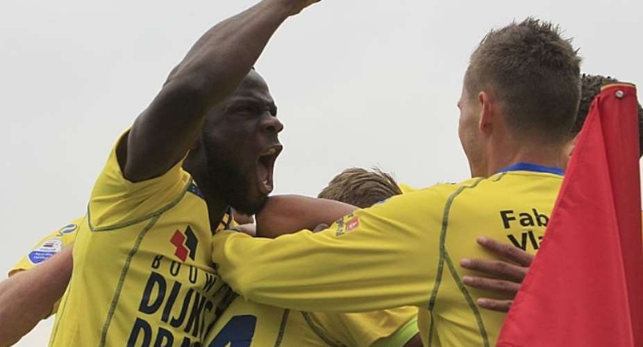 Elvis Manu netted for Cambuur in the Dutch League on Sunday