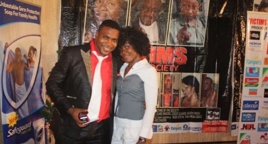 ACTOR ELVIS CHUKS STEPS OUT WITH LOVER