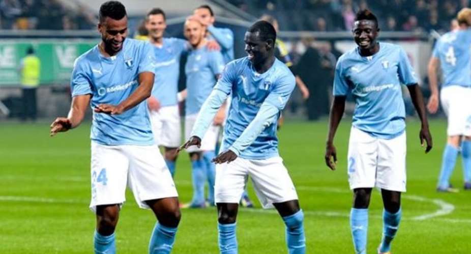 Adu Kofi: Influential Ghanaian midfielder insists Malmo will fight at Atleti to get results