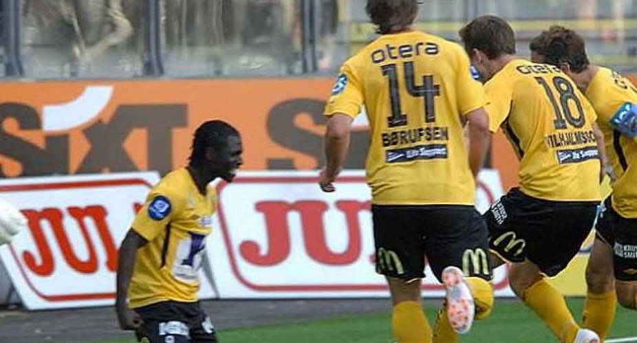 Ghanaian winger Ernest Asante scores match-winner for IK Start in Norway
