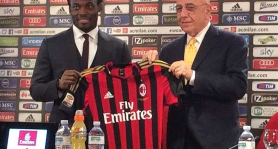 Essien reunited with familiar faces at Milan