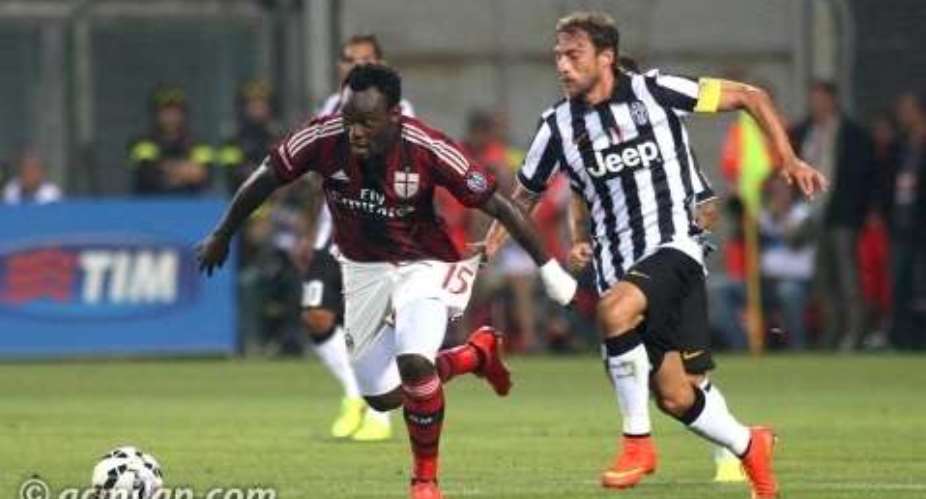 Staying put: Essien will stay at AC Milan, agent reveals