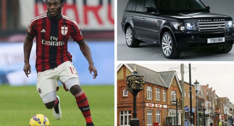 ROBBED! Thieves steal Michael Essien's 75,000 Range Rover Vogue