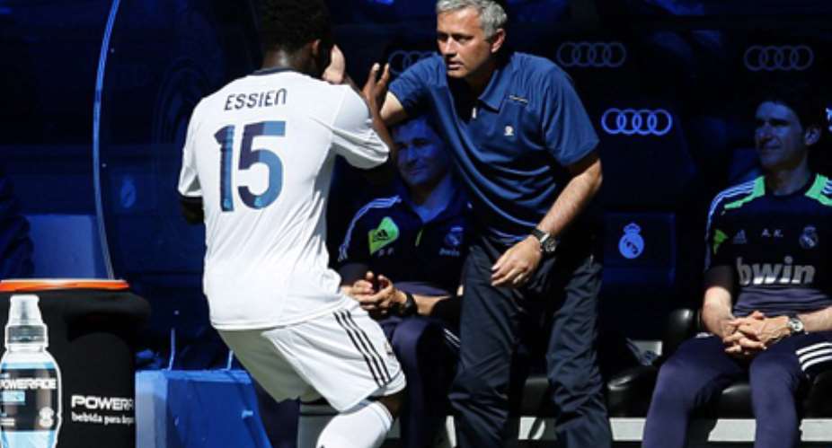 Essien and Mourinho
