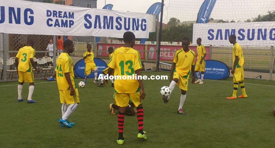 Samsung grooms young footballers at 'Dream Camp'
